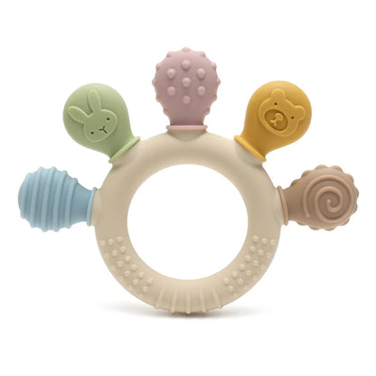 KIDDZA - Erduo Silicone Baby teether anxiety teething toys 0 12 months