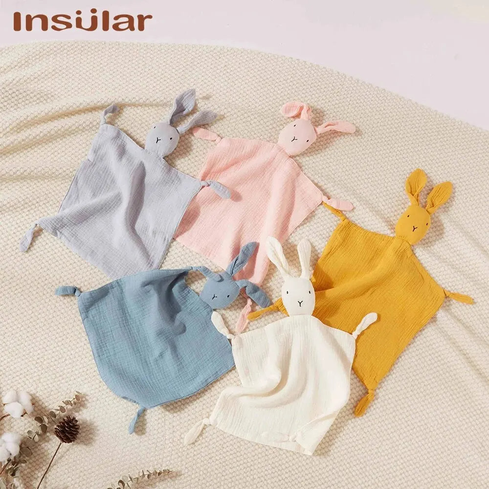 Muslin Baby Comfort Towel Cotton Comforter Blanket Soft Newborn