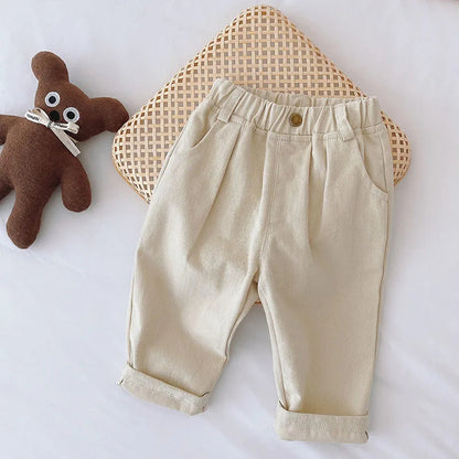 Solid Kids Pants for Boys and Girls Baby 