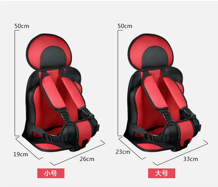 KIDDZA - Child Safety Seat Mat for 6 Months To 12 Years