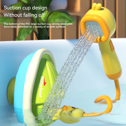 Cute Duck Electric Water Spray Bathroom Bathing Toys Baby Bath Toys Kids