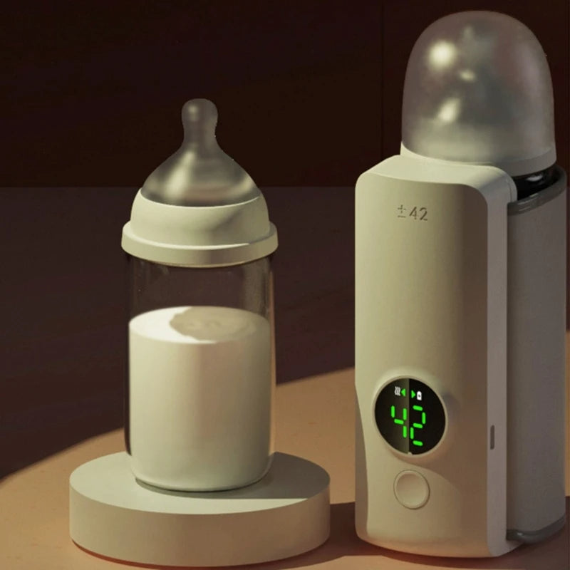 KIDDZA - Cordless Portable Baby Bottle Warmer Convenient Travel